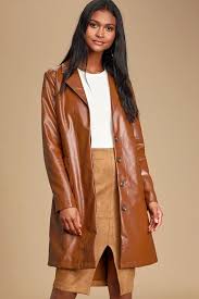 Ladies Leather Coat